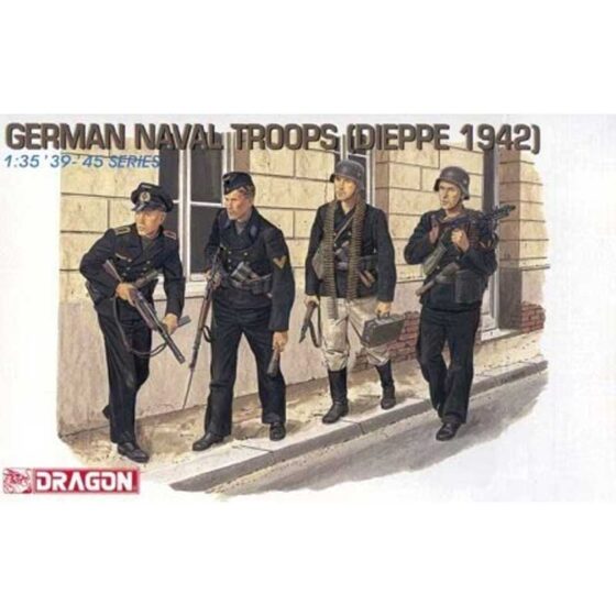 Dragon German Naval Troops (Dieppe 1942) (1/35) 6087 Dragon German Naval Troops (Dieppe 1942) (1/35) 6087
