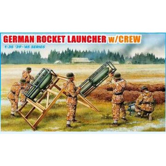 Dragon German Rocket Launcher with Crew (1/35) 6509 Dragon German Rocket Launcher with Crew (1/35) 6509