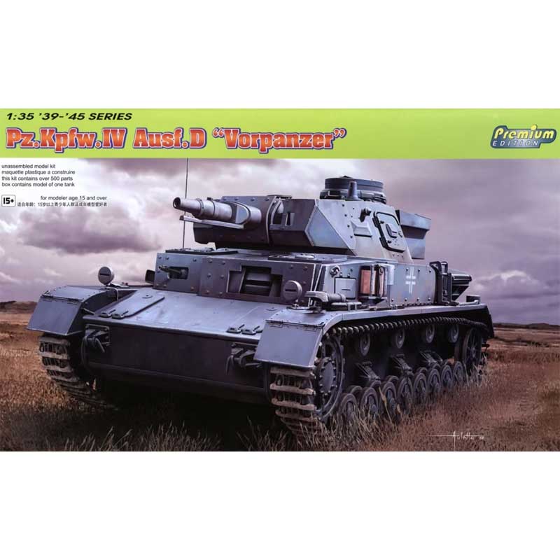 Dragon PZ.KPFW IV AUSF D VORPANZER (1/35) 6981