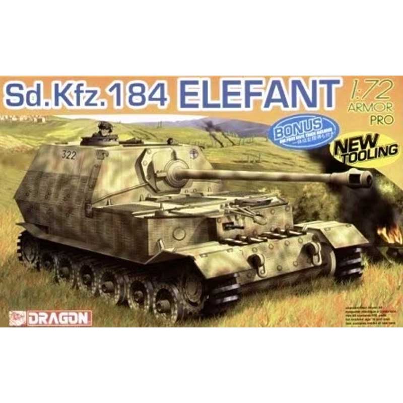 Dragon Armor Pro Sdkfz 184 Elephant (1/72) 7253