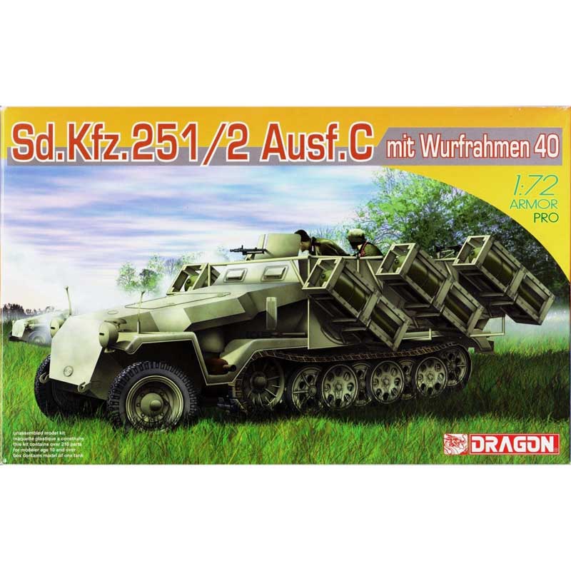 Dragon Sdkfz.251 Ausfc Wurfrahmehn 40 (1/72) 7306