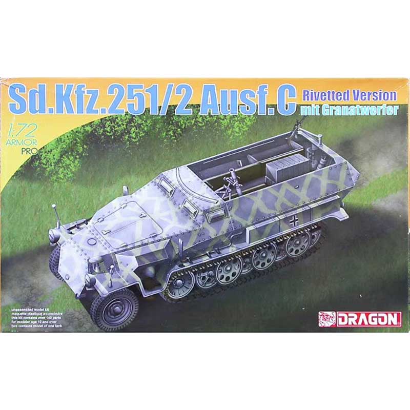 Dragon Sdkfz 251/2 Ausf C Rivetted (1/72) 7308