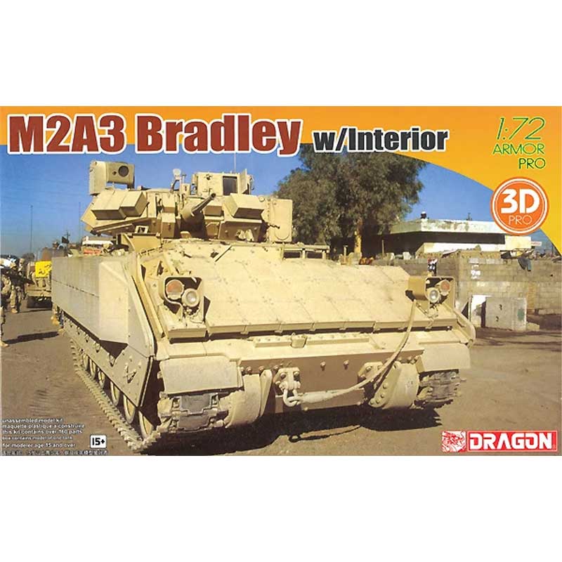 Dragon M2A3 W/Interior (1/72) 7610