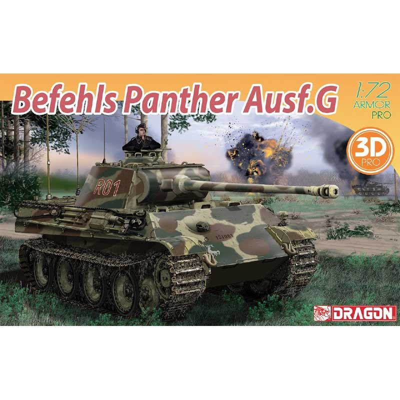 Dragon Befehls Panther Ausf G (1/72) 7698