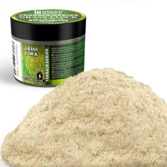 Green Stuff World - Static Grass Flock Hayfield Grass (2-3mm) (200ml)