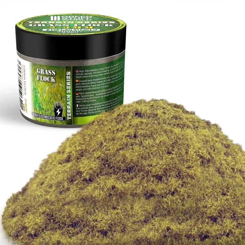 Green Stuff World - Static Grass Flock Savanna Pasture (2-3mm) (200ml)
