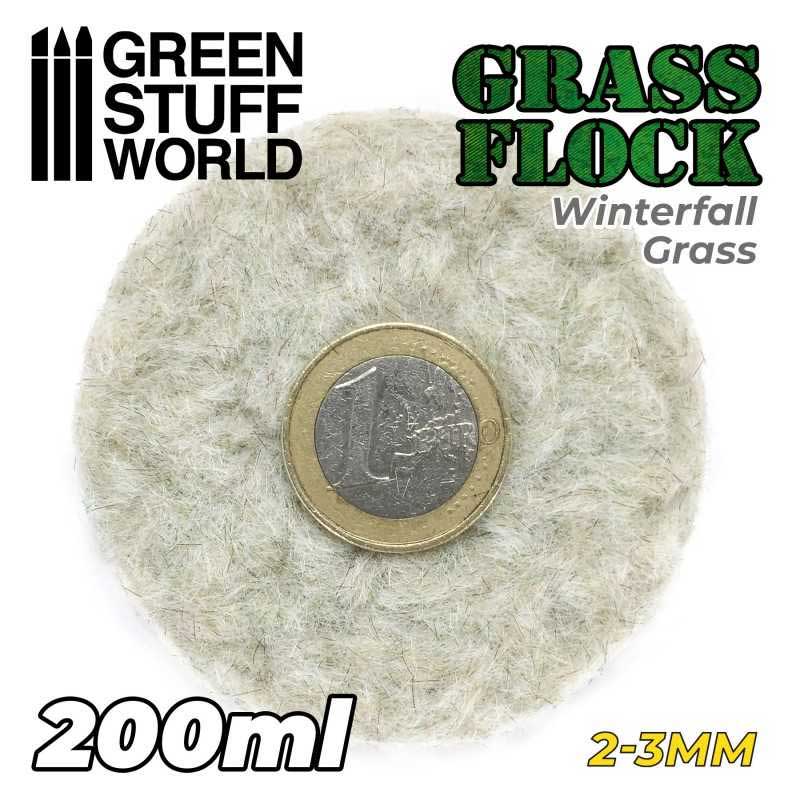 Green Stuff World - Static Grass Flock Winterfall Grass (2-3mm) (200ml)