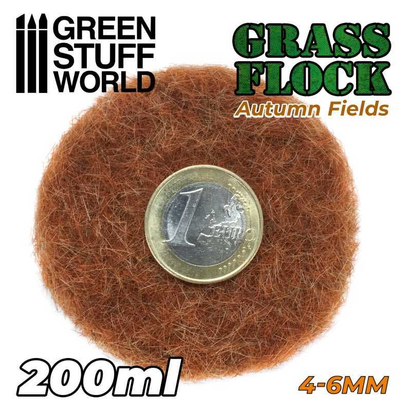 Green Stuff World - Static Grass Flock Autumn Fields (4-6mm) (200ml)