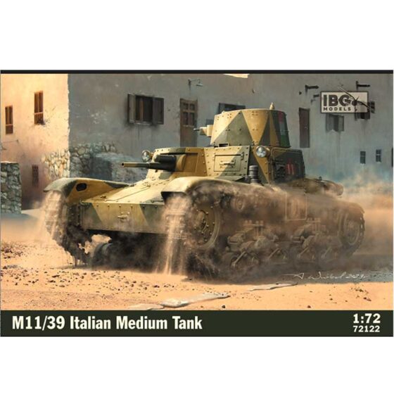 IBG Models M11/39 Italian Medium Tank (1/72) 72122 IBG Models M11/39 Italian Medium Tank (1/72) 72122
