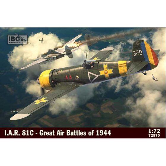 IBG Models I.A.R. 81C Great Air Battles of 1944 (1/72) 72570 IBG Models I.A.R. 81C Great Air Battles of 1944 (1/72) 72570