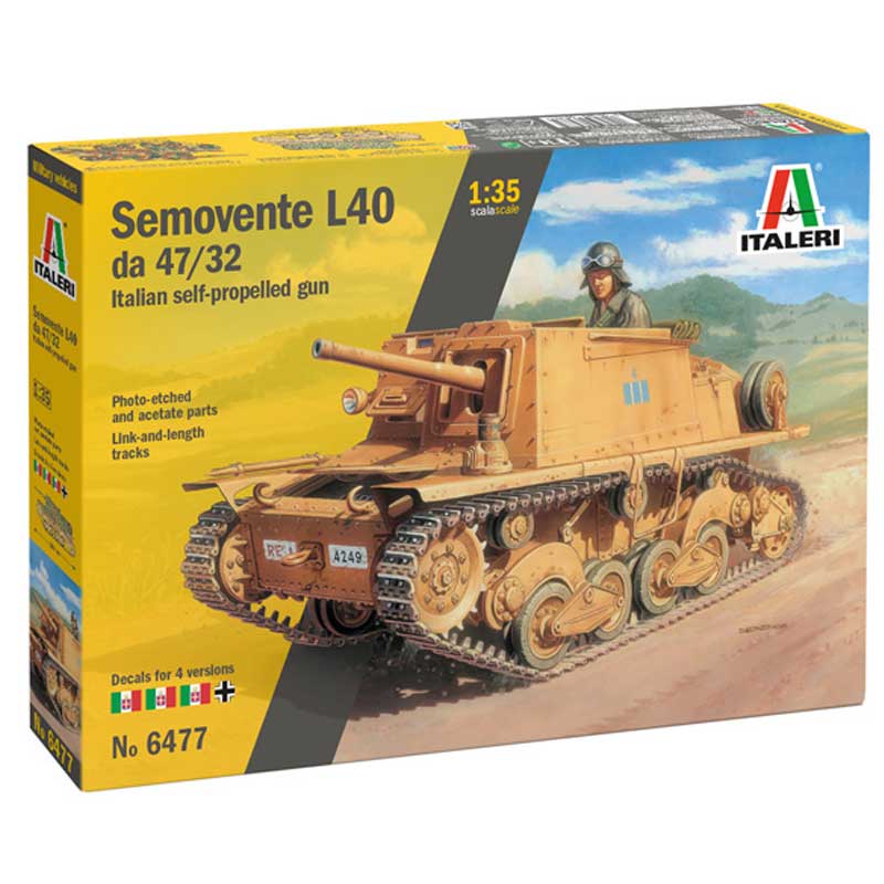 Italeri Semovente L40 da 47/32 (1/35) 6477