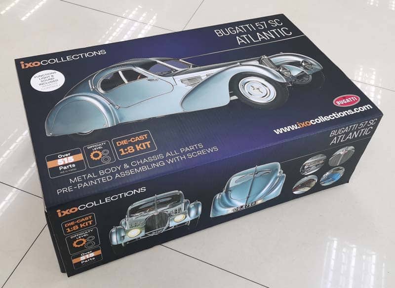 1/8 Bugatti SC57 Atlantic Metal Kit IXO Collections IXCBGAFK - Image 3