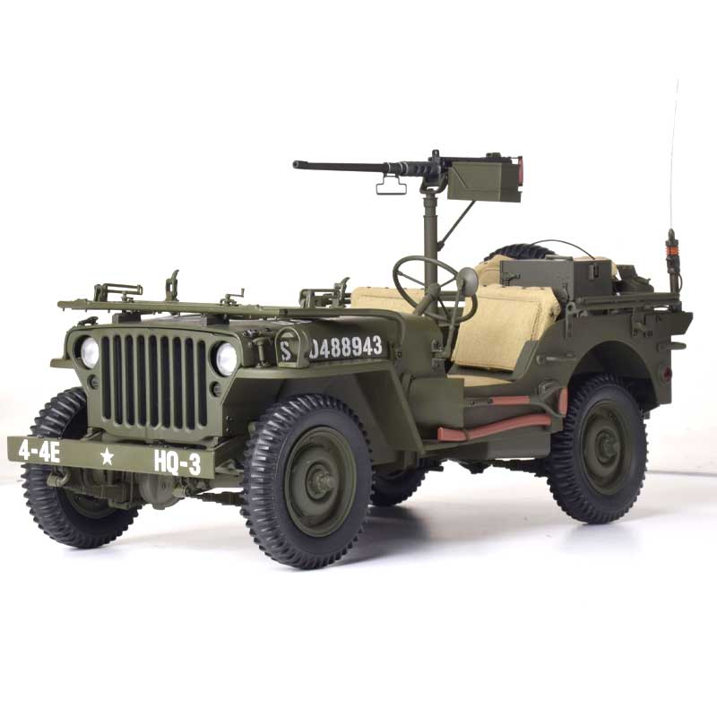 1/8 Willys & Acc Metal Kit IXO Collections IXCJPWFK *Slight Damage to Box*