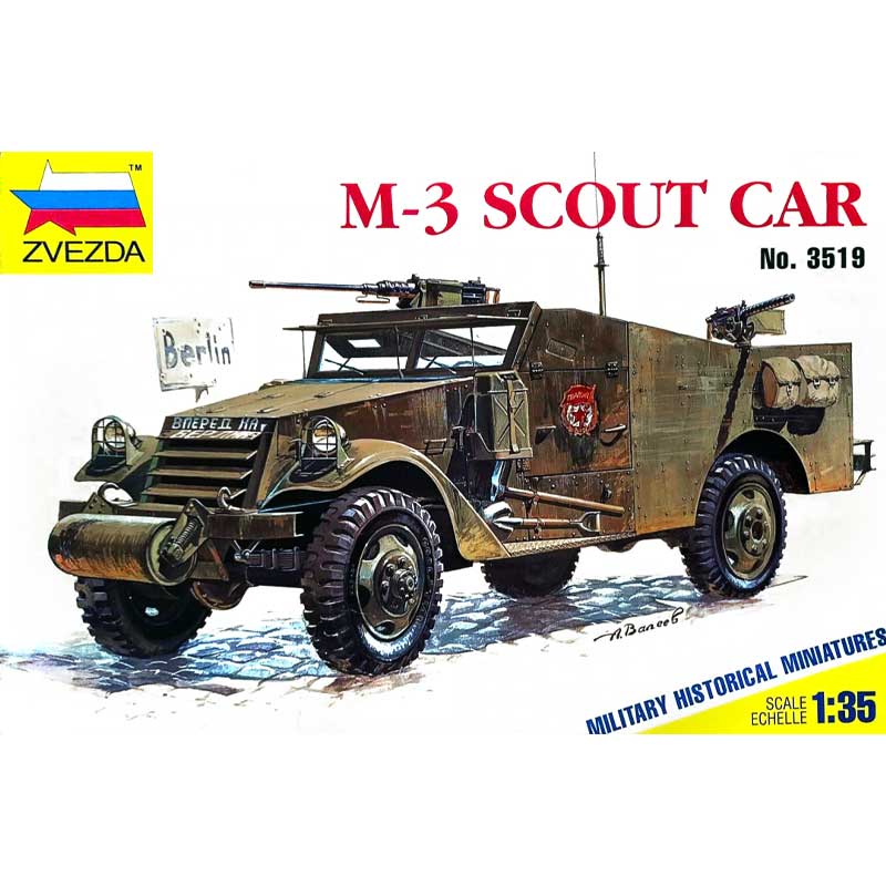 Zvezda M3 Scout Car (1/35) 3519