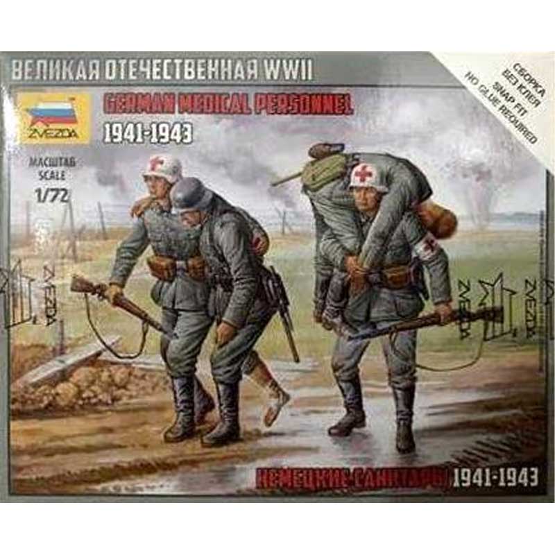 Zvezda German Medical Personnel 1941 (1/72) 6143