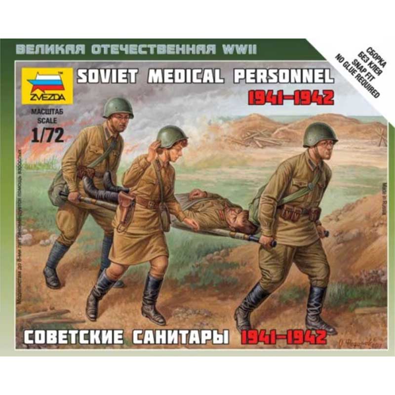 Zvezda Soviet Medical Personnel 1941 (1/72) 6152