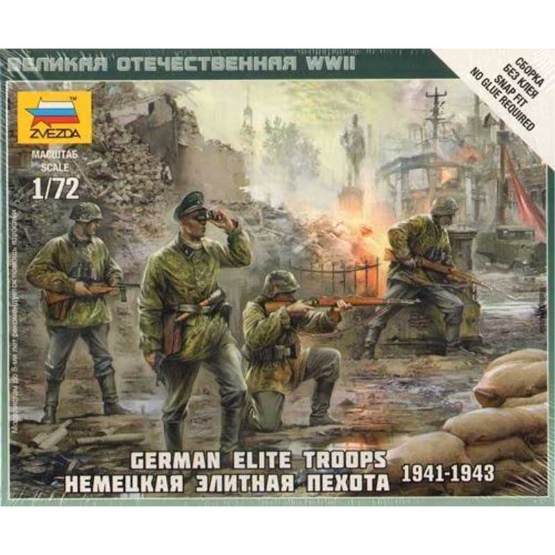 Zvezda German Elite Troops 1939 (1/72) 6180