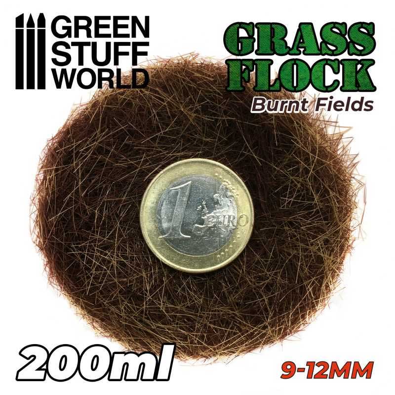 Green Stuff World - Static Grass Flock Wasteland Weed (4-6mm) (200ml)