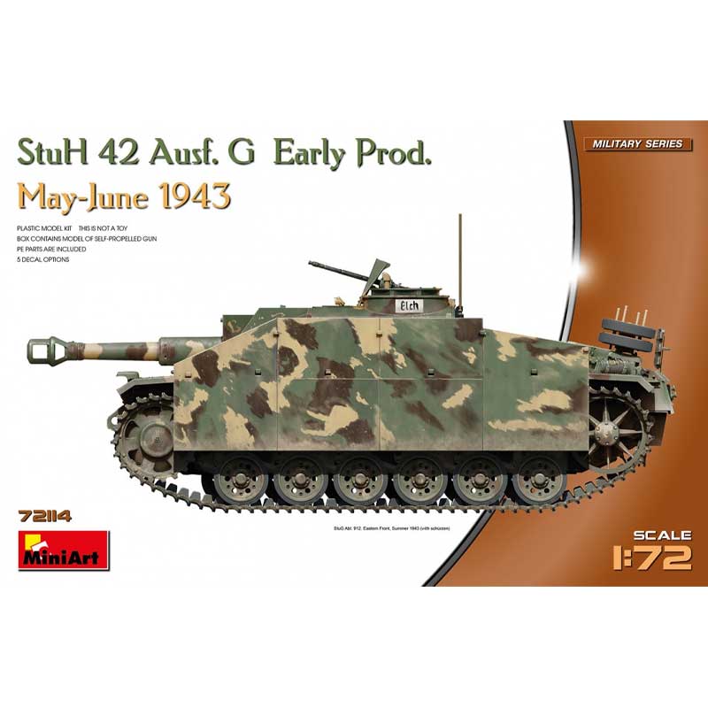 Miniart StuH 42 Ausf. G Early Prod (1/72) 72114