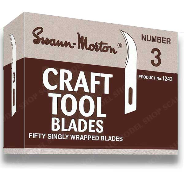 Swann Morton No.3 Craft Tool Blades (50 Pack) 1243