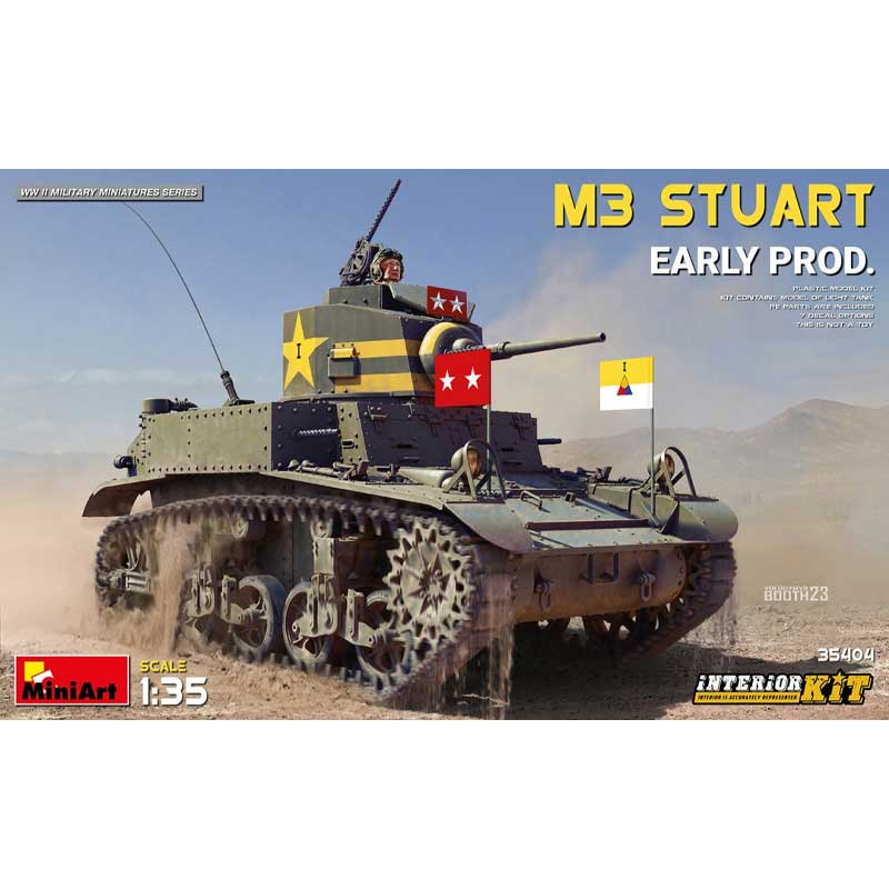 Miniart M3 Stuart Early Production Interior Kit (1/35) 35404