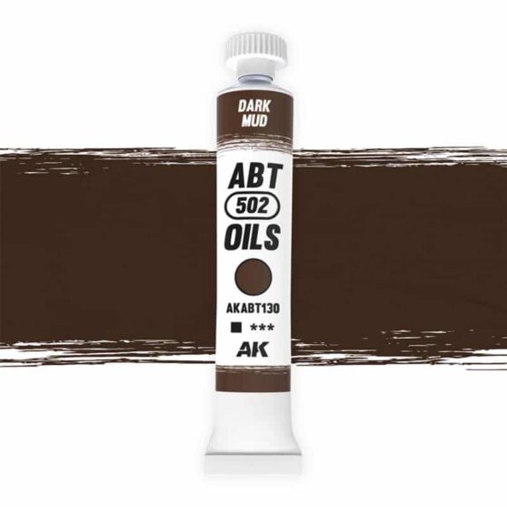 Abteilung 502 Oil Paint Dark Mud (20ml) AKABT130
