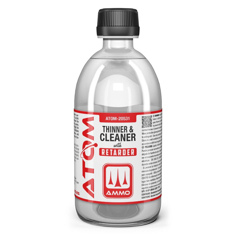 ATOM Thinner and Cleaner with Retarder (500ml) ATOM-20531