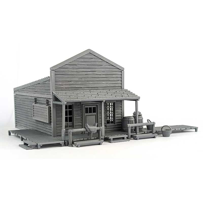 54mm Barber Shop Single Storey Great Escape Games HP105