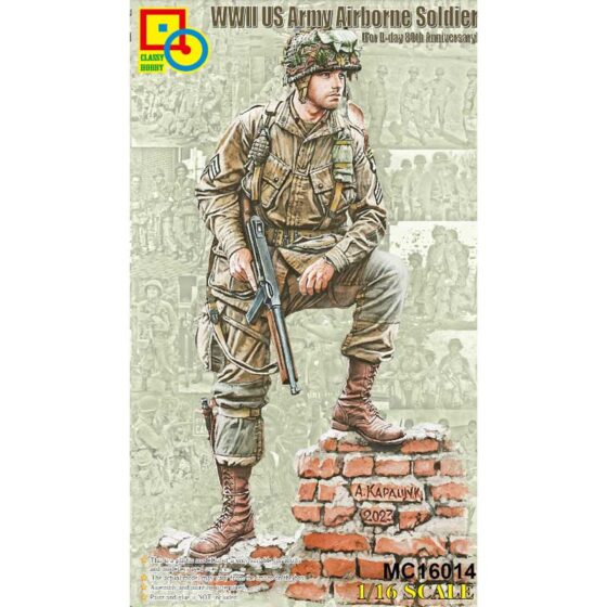 1/16 WWII US Airborne Soldier Classy Hobby MC16014