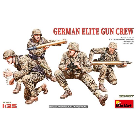 Miniart German Elite Gun Crew (1/35) 35467 Miniart German Elite Gun Crew (1/35) 35467