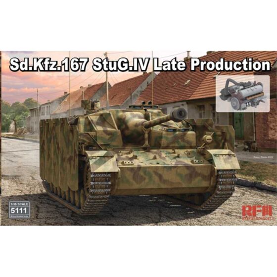 Rye Field Models Sd.Kfz.167 StuG.IV Late Production (1/35) RM5111