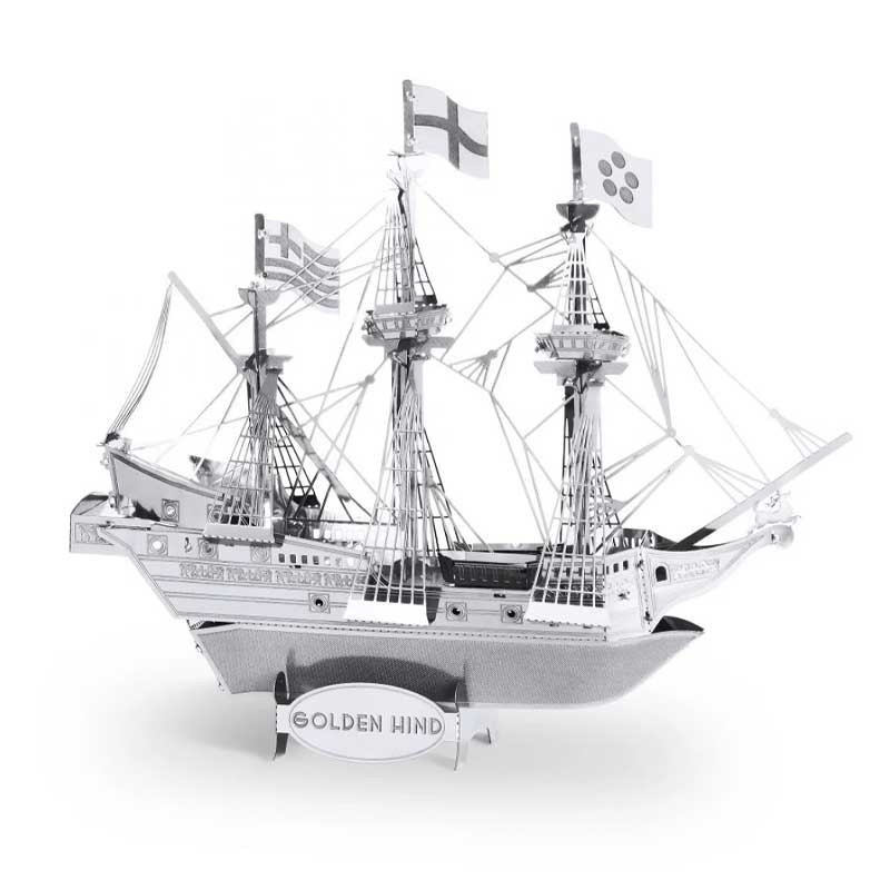 Golden Hind 3D Models Metal Earth MMS049