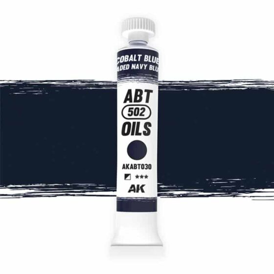 Abteilung 502 Oil Paint Cobalt Blue / Faded Navy Blue (20ml) AKABT030