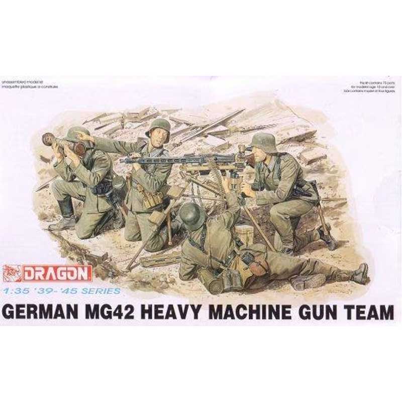 Dragon German MG42 Heavy machine Gun Team (1/35) 6064