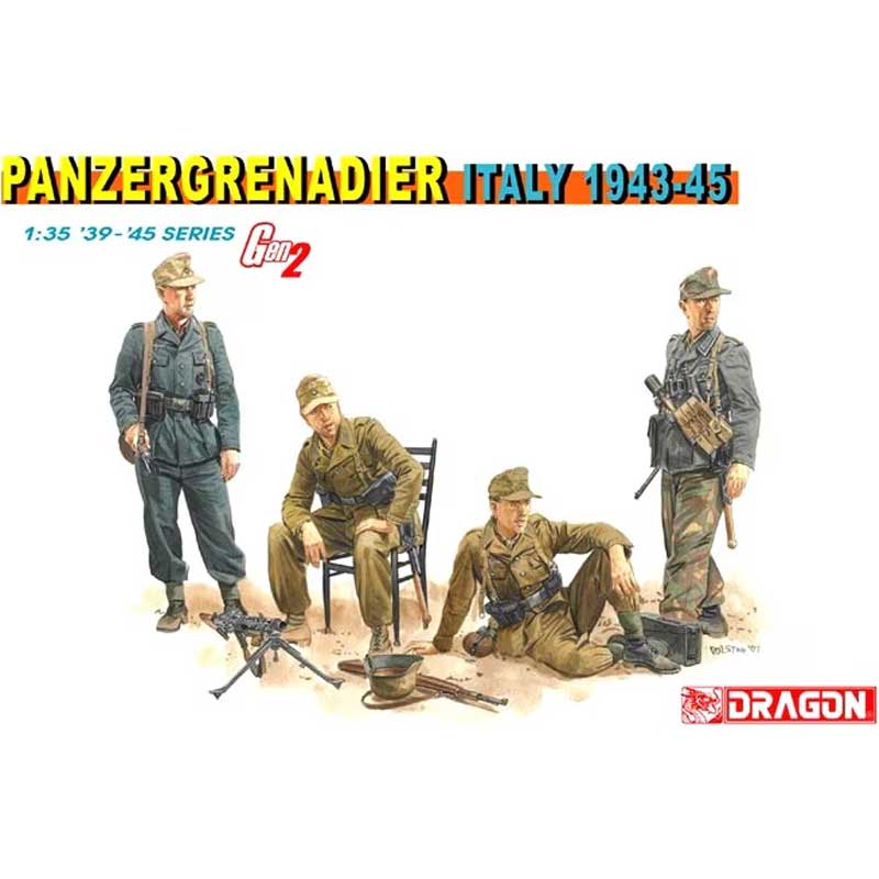 Dragon Panzergrenadier Italy 1943-45 (1/35) 6348 Dragon Panzergrenadier Italy 1943-45 (1/35) 6348