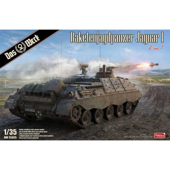 Das Werk Raketenjagdpanzer Jaguar I - 2in1 (1/35) DW35035 Das Werk Raketenjagdpanzer Jaguar I - 2in1 (1/35) DW35035