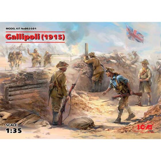 1/35 Gallipoli (1915) Figures ICM DS3501 1/35 Gallipoli (1915) Figures ICM DS3501