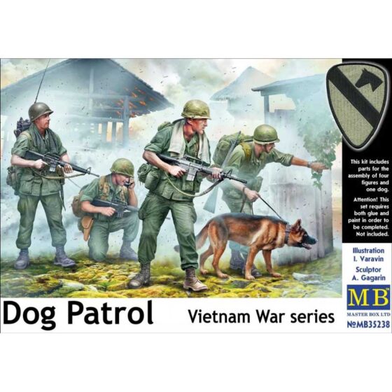 Master Box Dog Patrol, Vietnam War (1/35) MB-35238