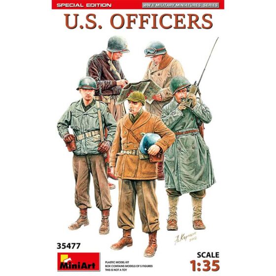 Miniart US Officers. Special Edition (1/35) 35477 Miniart US Officers. Special Edition (1/35) 35477