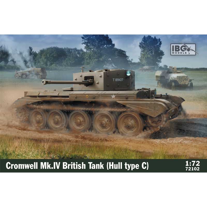 1/72 Cromwell Mk.IV British Tank (Hull type C) 72102 IBG Models *Damaged Kit* 1/72 Cromwell Mk.IV British Tank (Hull type C) 72102 IBG Models *Damaged Kit*