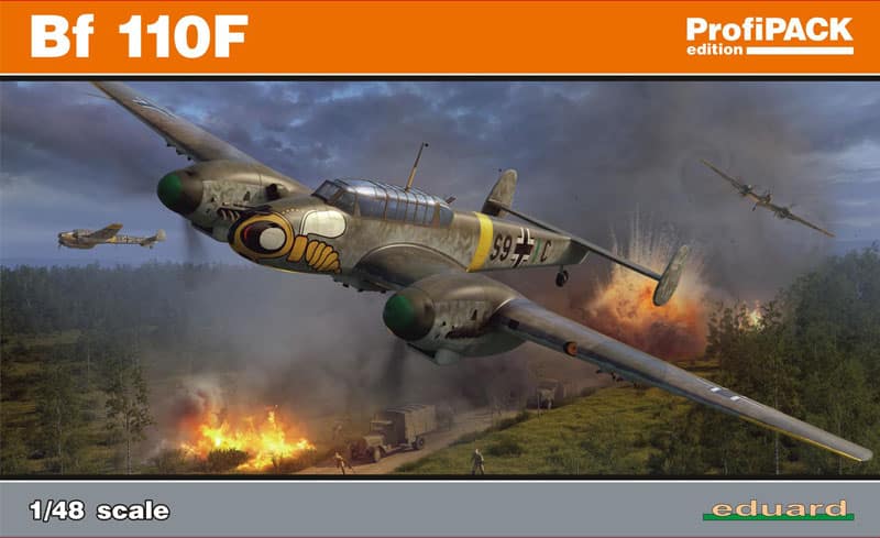 Eduard Profipack Bf 110F (1/48) 8207