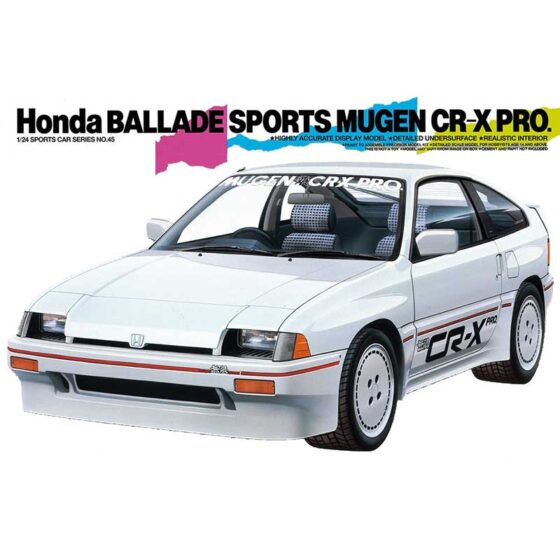 Tamiya Honda Ballade Sports Mugen CR-X Pro (1/24) 24045