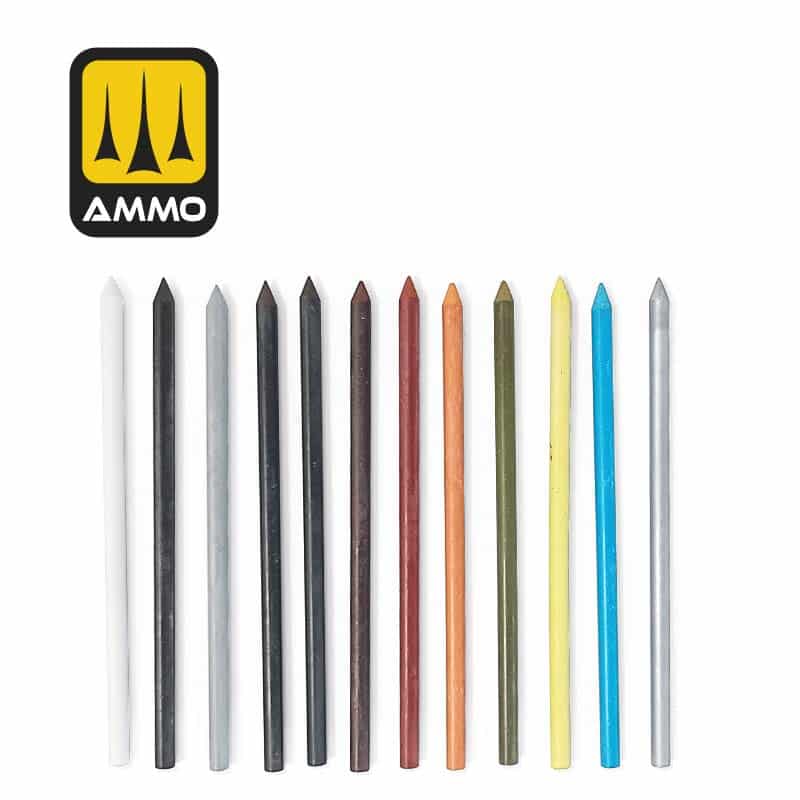 LOCK N LOAD - Weathering Rechargable Technical Pencil Ammo A.MIG-8349 LOCK N LOAD - Weathering Rechargable Technical Pencil Ammo A.MIG-8349