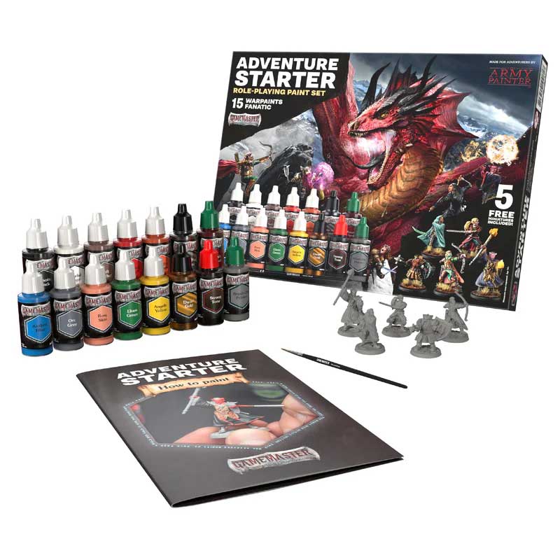 The Army Painter GameMaster: Adventure Starter Role-playing Paint Set GM1008P
