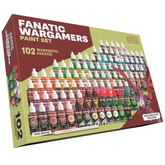 The Army Painter Warpaints Fanatic: Wargamers Paint Set WP8073P