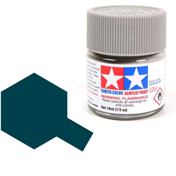 Tamiya Acrylic XF-50 Field Blue (10ml) 81750 Tamiya Acrylic XF-50 Field Blue (10ml) 81750