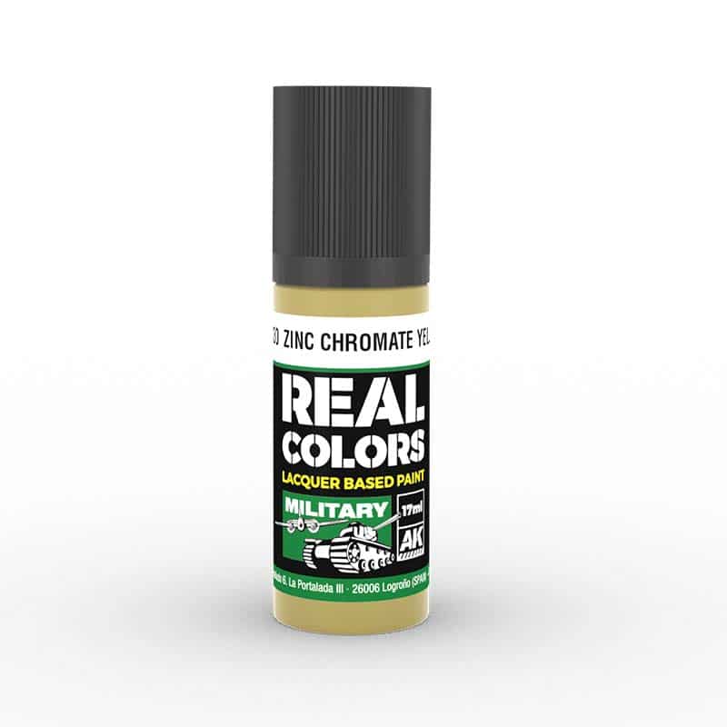 AK Interactive Real Color - Zinc Chromate Yellow (17ml) RC930