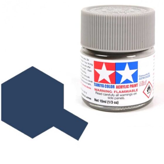 Tamiya Acrylic XF-17 Sea Blue (10ml) 81717 Tamiya Acrylic XF-17 Sea Blue (10ml) 81717