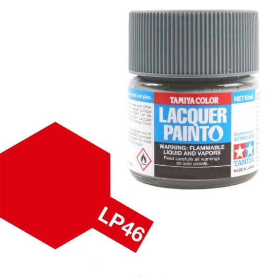 Tamiya Lacquer - LP-46 Pure Metallic Red (10ml) 82146 Tamiya Lacquer - LP-46 Pure Metallic Red (10ml) 82146