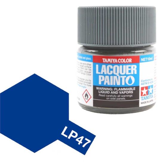 Tamiya Lacquer - LP-47 Pearl Blue (10ml) 82147 Tamiya Lacquer - LP-47 Pearl Blue (10ml) 82147